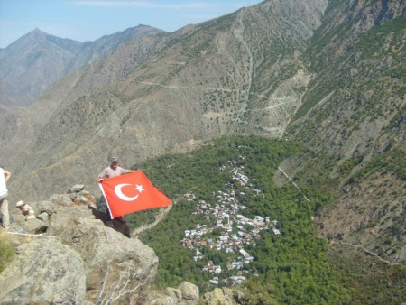 köyümüzden görünüm